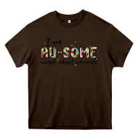 Chocolate Brown i am au some Heavy Core Tee - MaliasSmallBusiness