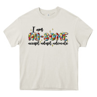 Cream i am au some Heavy Core Tee - MaliasSmallBusiness