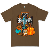 Cacao thankful cross Premium Tee - JahusDesignShop