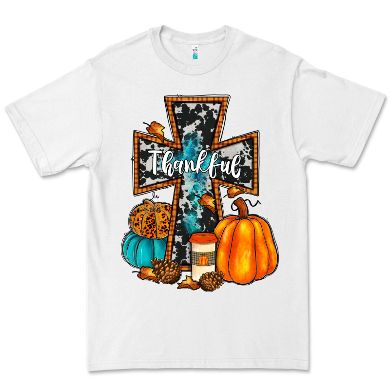 Thankful Cross Premium Tee by JahusDesignShop | Teevron