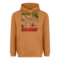 Meerkat Jingle Bell Rockin' Heavyweight Hoodie - BundleAndBundleShop