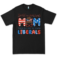 Black just a normal mom trying not to raise liberals Premium Tee - MaliasSmallBusiness