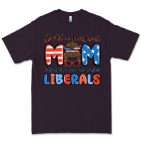 Plum just a normal mom trying not to raise liberals Premium Tee - MaliasSmallBusiness