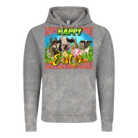 Cloud Rock Happy Easter Farm Animals 20oz skinny Vintage Hoodie - LillyAllenDesigns
