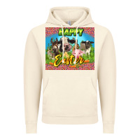 Vintage Artic Happy Easter Farm Animals 20oz skinny Vintage Hoodie - LillyAllenDesigns
