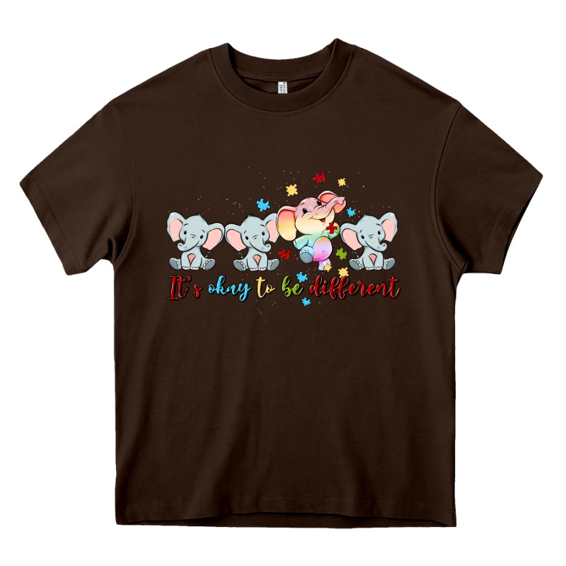 It's Okay To Be Different Heavy Core Tee by MaliasSmallBusiness | Teevron