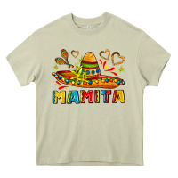 Mossy mamita and sombrero with lime flowers Heavy Core Tee - AdoDesignShop