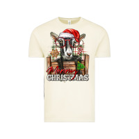 Vintage Arctic Merry Christmas Alpine Goat Vintage Tee - LillyAllenDesigns