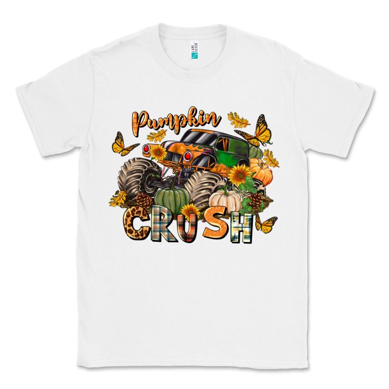 Pumpkin Crush Truck Classic Tee by LillyAllenDesigns | Teevron