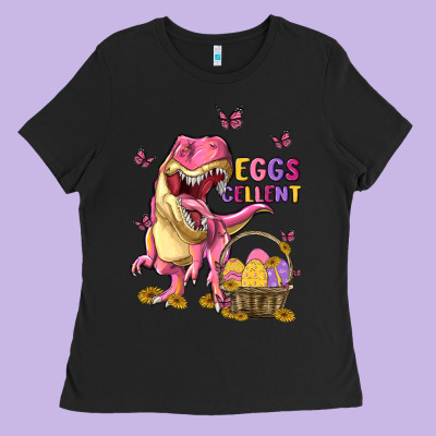Eggs Cellent Ladies Tee Designed By Maliassmallbusiness