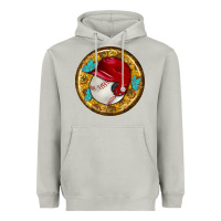 Moon Dust baseball with sunflower round earrings Heavyweight Hoodie - BundleAndBundleShop
