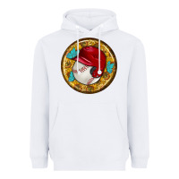 White baseball with sunflower round earrings Heavyweight Hoodie - BundleAndBundleShop