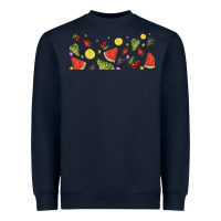 Navy summer fruits Heavyweight Sweatshirt - TumblerDesignByShophia