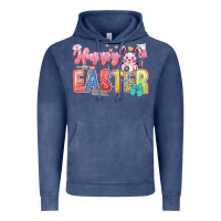 Vintage Denim Happy Easter Nurse Vintage Hoodie - LillyAllenDesigns