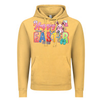 Vintage Mustard Happy Easter Nurse Vintage Hoodie - LillyAllenDesigns