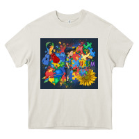 Cream autism awareness Heavy Core Tee - MaliasSmallBusiness
