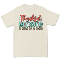 Bone thankful blessed and kind of a mess Premium Tee - MaliasSmallBusiness
