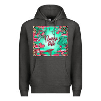 Charcoal Heather nurse life Premium Hoodie - RanaPortraitStore