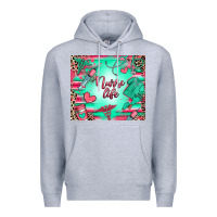 Heather Grey nurse life Premium Hoodie - RanaPortraitStore