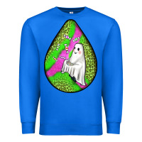 True Royal halloween ghost teardrop Premium Sweatshirt - BundleAndBundleShop
