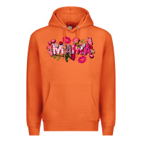 Carrot Valentine's Day mama Premium Hoodie - FaDigitalArtStudio