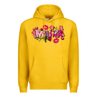 Lemon Valentine's Day mama Premium Hoodie - FaDigitalArtStudio