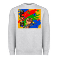 Heather Grey Hope Heavyweight Sweatshirt - TumblerDesignByShophia