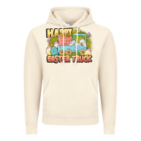 Vintage Artic Happy Easter truck Vintage Hoodie - LillyAllenDesigns