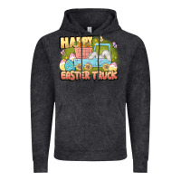 Vintage Black Happy Easter truck Vintage Hoodie - LillyAllenDesigns