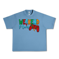 Pebble Blue weekend plans Urban Heavy Tee - JahusDesignShop