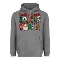 Storm Santa's Favorite Soccer Coach For Christmas Heavyweight Hoodie - FaDigitalArtStudio