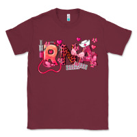 Burgundy rna breast cancer registered nurse assistant Classic Tee - LillyAllenDesigns