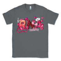 Charcoal Heather rna breast cancer registered nurse assistant Classic Tee - LillyAllenDesigns