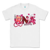White rna breast cancer registered nurse assistant Classic Tee - LillyAllenDesigns