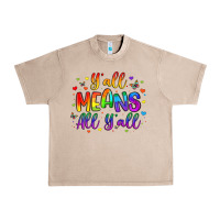French Oak y all means all y all Urban Heavy Tee - Artiststas