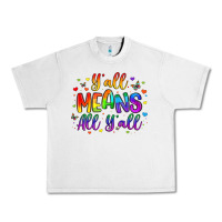 Lunar Rock y all means all y all Urban Heavy Tee - Artiststas