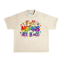 Sandshell y all means all y all Urban Heavy Tee - Artiststas