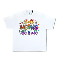 White y all means all y all Urban Heavy Tee - Artiststas
