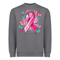 Breast Cancer Ribbon Cancer Awareness Heavyweight Sweatshirt | Teevron