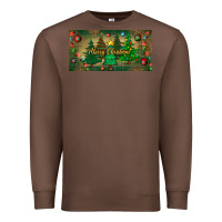 Chestnut merry christmas license plate Premium Sweatshirt - BundleAndBundleShop