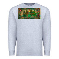 Heather Grey merry christmas license plate Premium Sweatshirt - BundleAndBundleShop