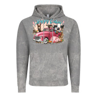 Cloud Rock Happy Easter truck with Easter farm animals Vintage Hoodie - LillyAllenDesigns