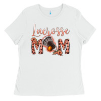 White pink lacrose mom Ladies Tee - Jasminsmagicworld