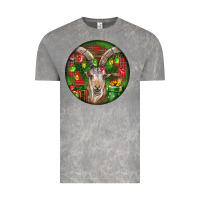 Cloud Rock Spanish Goat Christmas Ornament Vintage Tee - LillyAllenDesigns