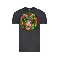Vintage Black Spanish Goat Christmas Ornament Vintage Tee - LillyAllenDesigns