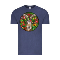 Vintage Denim Spanish Goat Christmas Ornament Vintage Tee - LillyAllenDesigns