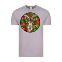 Vintage Zinc Spanish Goat Christmas Ornament Vintage Tee - LillyAllenDesigns