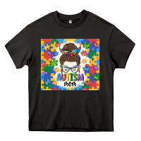 Asphalt autism mom Heavy Core Tee - MaliasSmallBusiness
