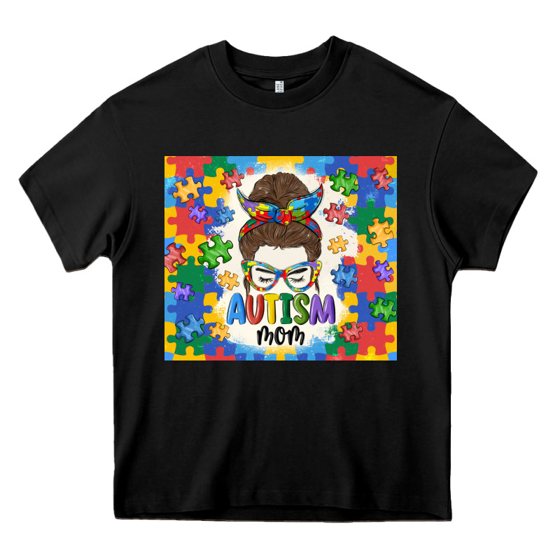 Autism Mom Heavy Core Tee by MaliasSmallBusiness | Teevron