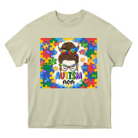 Mossy autism mom Heavy Core Tee - MaliasSmallBusiness